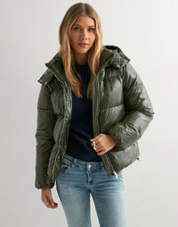 Noemi Puffer Jacke mit Kapuze