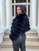 Tiana Elegance Kunstpelz-Jacke