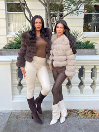 Tiana Elegance Kunstpelz-Jacke