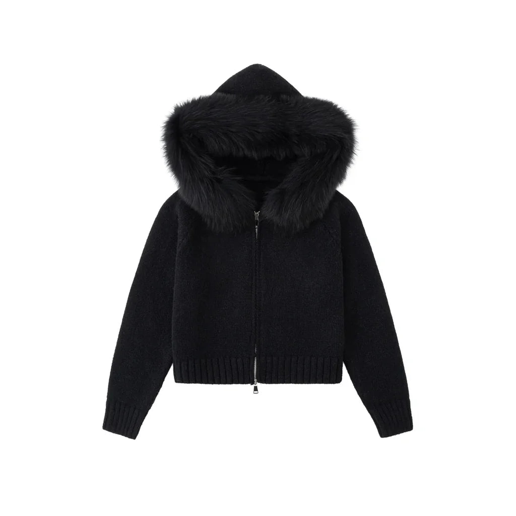 Elegance Kunstpelzjacke