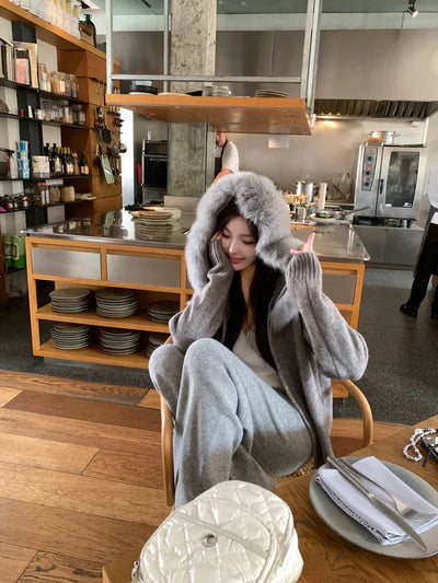 Elegance Kunstpelzjacke