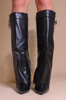 Isalie Boots mit Schloss detail