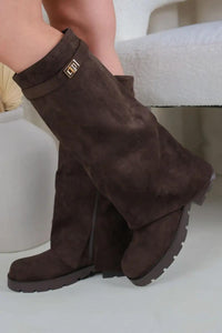 Yalena Chunky Boots