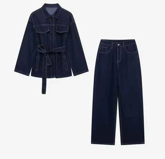 Elegantes Denim Set