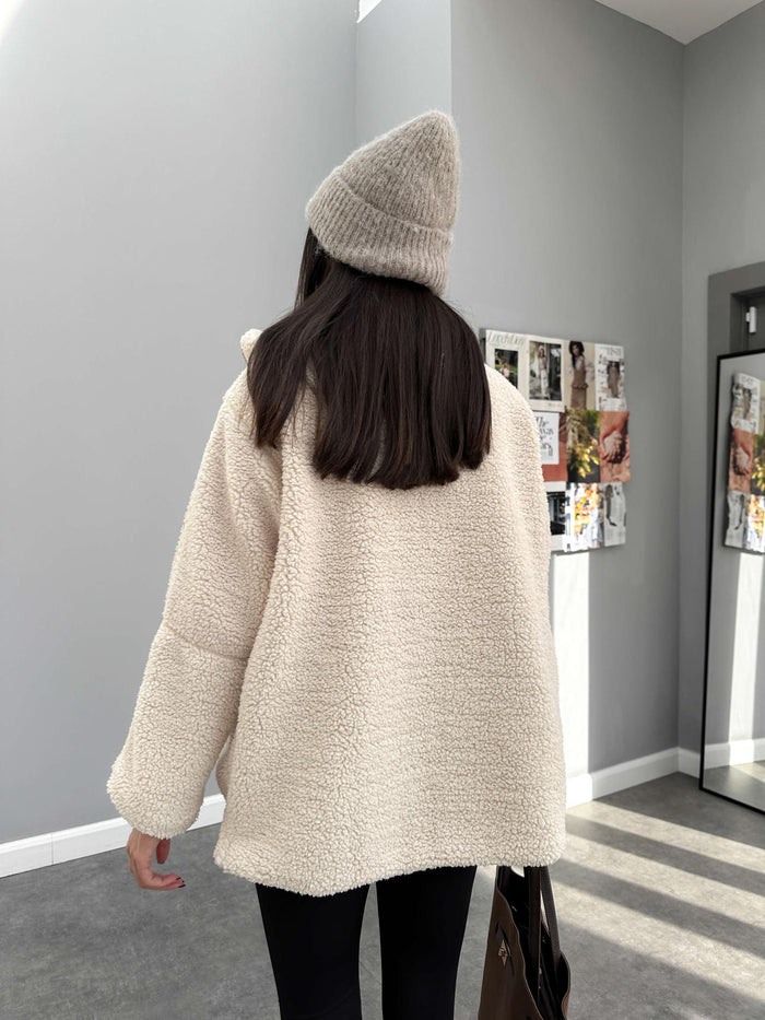 Melis Teddyfell Jacke