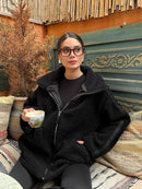 Melis Teddyfell Jacke