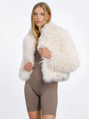 Zenia Kunstpelzjacke